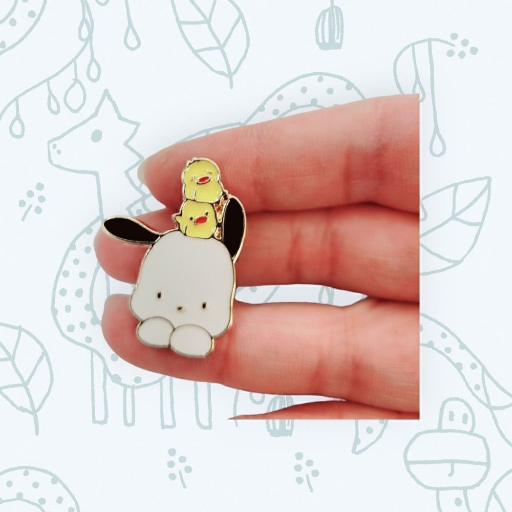 2/$20 Brand New Sanrio Pochacco Pin Brooch #1